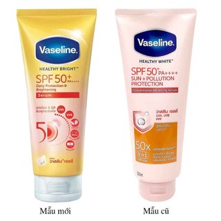 Sữa dưỡng thể VASELINE chống nắng toàn thân 320ml