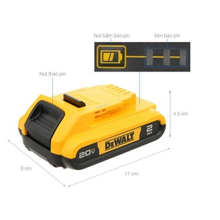 Pin  18V/2.0Ah Dewalt DCB183-B1