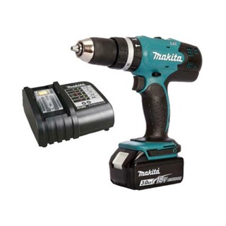 Máy khoan vặn vít động lực pin Makita DHP453SFX8 18V (1 Pin 3.0Ah, 1 sạc DC18SD)