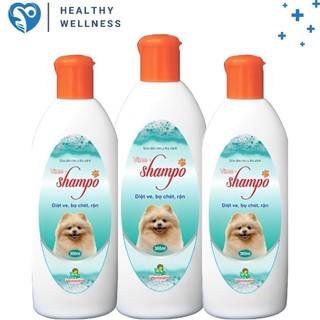 Sữa tắm ve rận bọ chét cho thú cưng Vime Shampoo 300ml