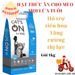 Thức ăn cho mèo mọi lứa tuổi hạt Cat's On gói 1kg - Docapetshop