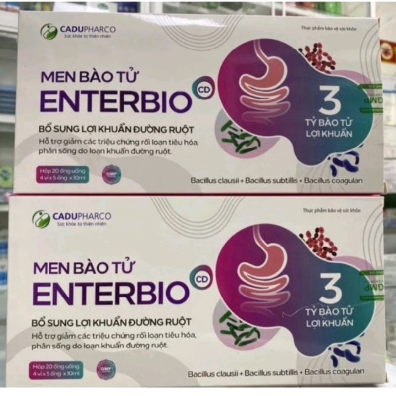 Men bào tử ENTERBIO bổ sung lợi khuẩn đường ruột