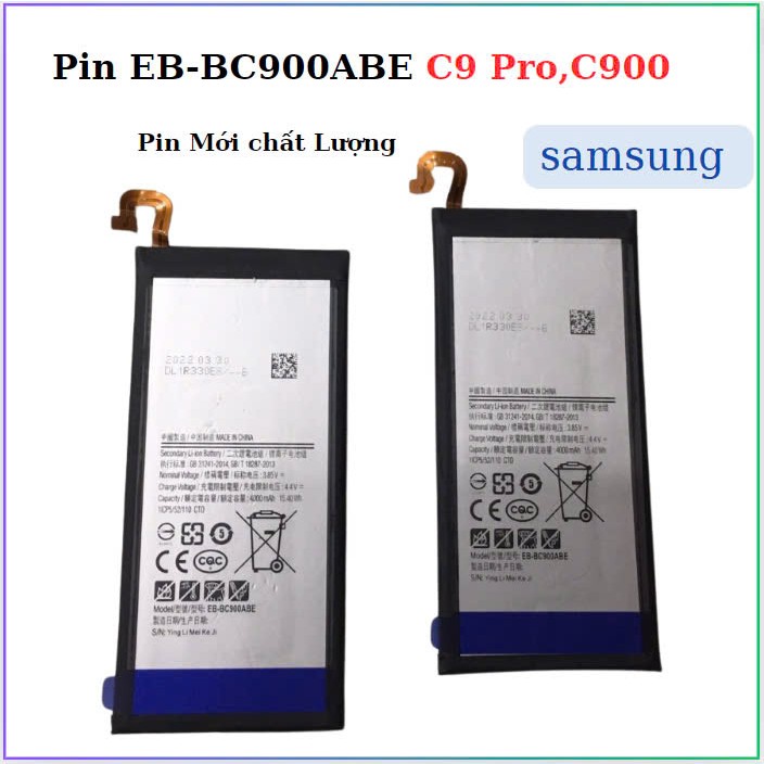 Pin samsung  C9 Pro/C900/EB-BC900ABE,mới