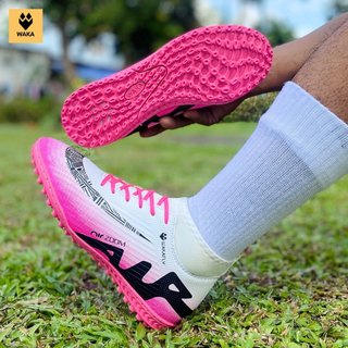 Giày đá bóng cổ cao Wakafly đế cao su_Giày bóng đá cổ cao Wakafly đế eva sân nhân tạo (may full đế)