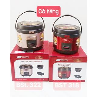 [Free ship] Nồi Cơm Điện Besuto 1,8L Quai Xách Lòng Niêu Dày