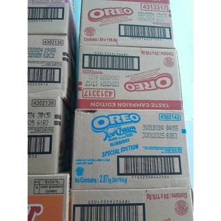 Combo 5 cây bánh oreo đủ vị 119,6 gam