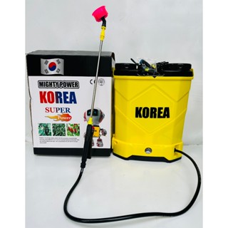  Bình xịt thuốc bằng điện 18- 20 lít KOREA HÀN QUỐC dùng phun xịt tưới nước phun sương | Bình xịt điện 