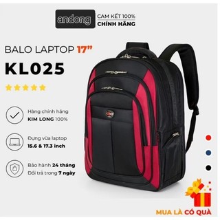 Balo du lich balo laptop 17 inch cở lớn kim long kl025 .