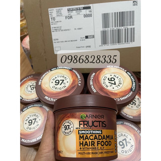 Ủ dưỡng tóc Fructis hair food Lấc dành cho tóc khô và rối (kèm bill Úc) - Macca