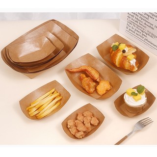 Set 10 khay giấy chữ nhật kraf ( Danangbakingtool 2141.049)