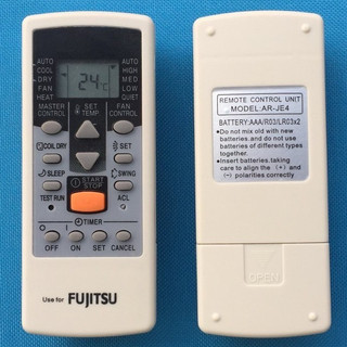 Điều Khiển Điều Hòa FUJITSU Nút Cam Hai chiều, vào được cả máy bãi -bh 3 tháng lỗi đổi mới
