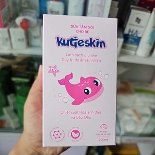 Sữa tắm cho bé Kutieskin, dành đuoejc cho bé 0 tháng tuổi