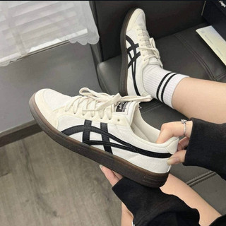 Giày Onisuka Tiger Advanti Cream White Basic Lai Au Cao Cấp Nam Nữ