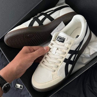 Giày Onisuka Tiger Advanti Cream White Basic Lai Au Cao Cấp Nam Nữ