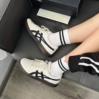 Giày Onisuka Tiger Advanti Cream White Basic Lai Au Cao Cấp Nam Nữ
