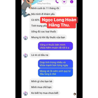 Combo bổ trứng tăng thụ thai Hằng Thu