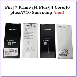 Pin samsung  J7 Prime /J4 Plus/J4 Core/J6 plus/A710,mới