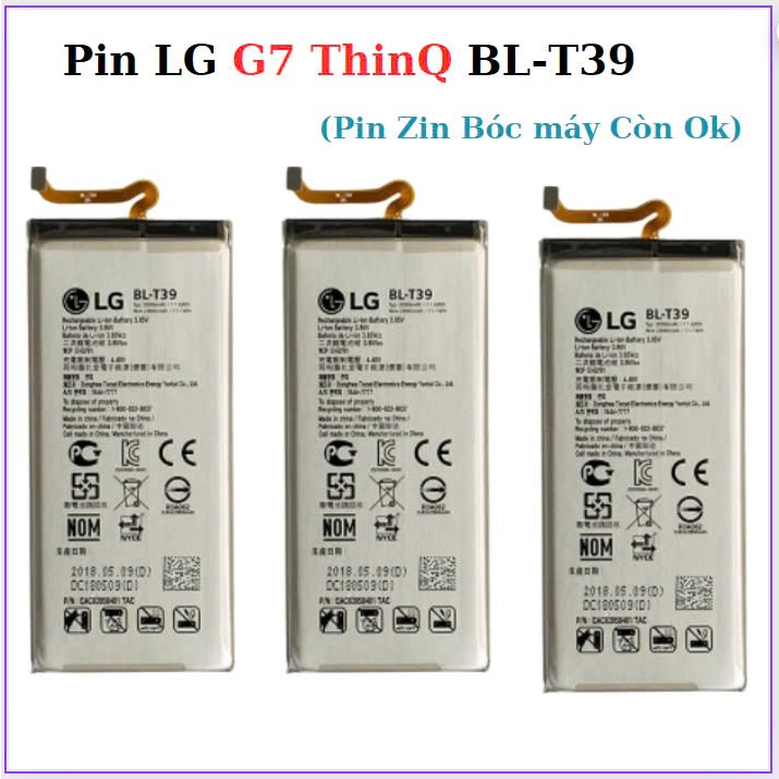 Pin LG G7 ThinQ/BL-T39 (Hàng bóc máy)