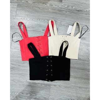 ÁO CROPTOP F21 ĐAN DÂY