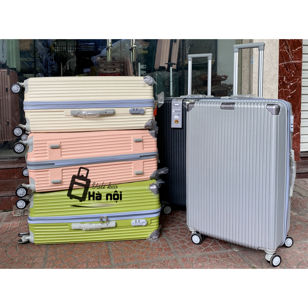 Vali kéo VN nhựa dẻo bọc góc thời trang tiện dụng