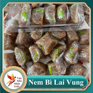 4 Hộp Nem Bì Vuông Giòn Dai Tự Nhiên Ăn Ngon Liền Thơm- VỰA KHÔ MINH TRIẾT