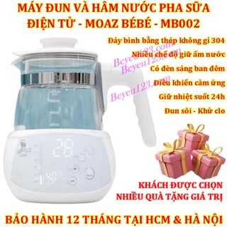 Máy đun nước và hâm nước pha sữa thông minh khử clo moaz bébé mb-002 mb002