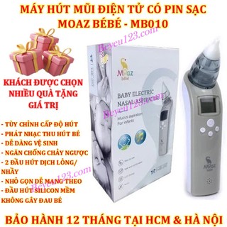 Máy hút mũi điện tử moaz bébé mb-010 mb010 có nhạc cho bé và người lớn