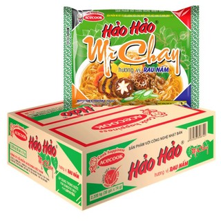 Mì chay hảo hảo hương vị rau nấm ngon tuyệt .