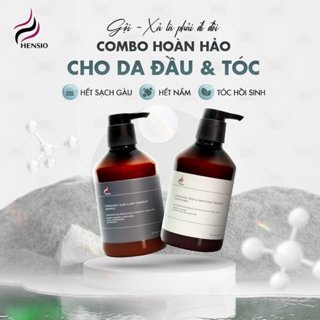 Dầu Gội Hỗ Trợ Nấm Ngứa, Gàu Từ Nấm Men Hensio 500ml - Công Thức và Nguyên Liệu Nhật Bản
