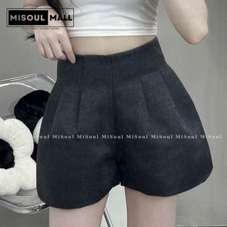 Quần short tafta phồng 2 lớp bigsize misoul mall, quần short xòe phồng đùi bigsize 201