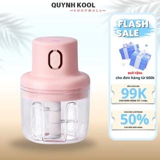 Máy xay tỏi ớt mini cao cấp dụng cụ xay tỏi ớt đa năng tiện lợi