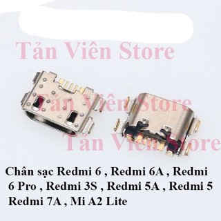 Chân sạc xiaomi redmi 6 , redmi 6a , redmi 6 pro , redmi 3s , redmi 5a , redmi 5 , redmi 7a , mi a2 lite