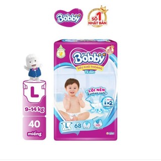 Tã dán/Tã quần Bobby M76,L68,XL62,XXL56 mới