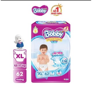 Tã dán/Tã quần Bobby M76,L68,XL62,XXL56 mới