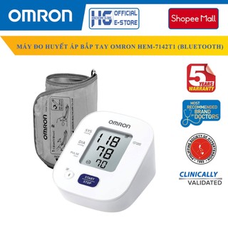Máy Đo Huyết Áp Bắp Tay Omron Hem-7142T1 | Công Nghệ Đo Intellisense Cho Kết Quả Chính Xác Trong Vài Phút