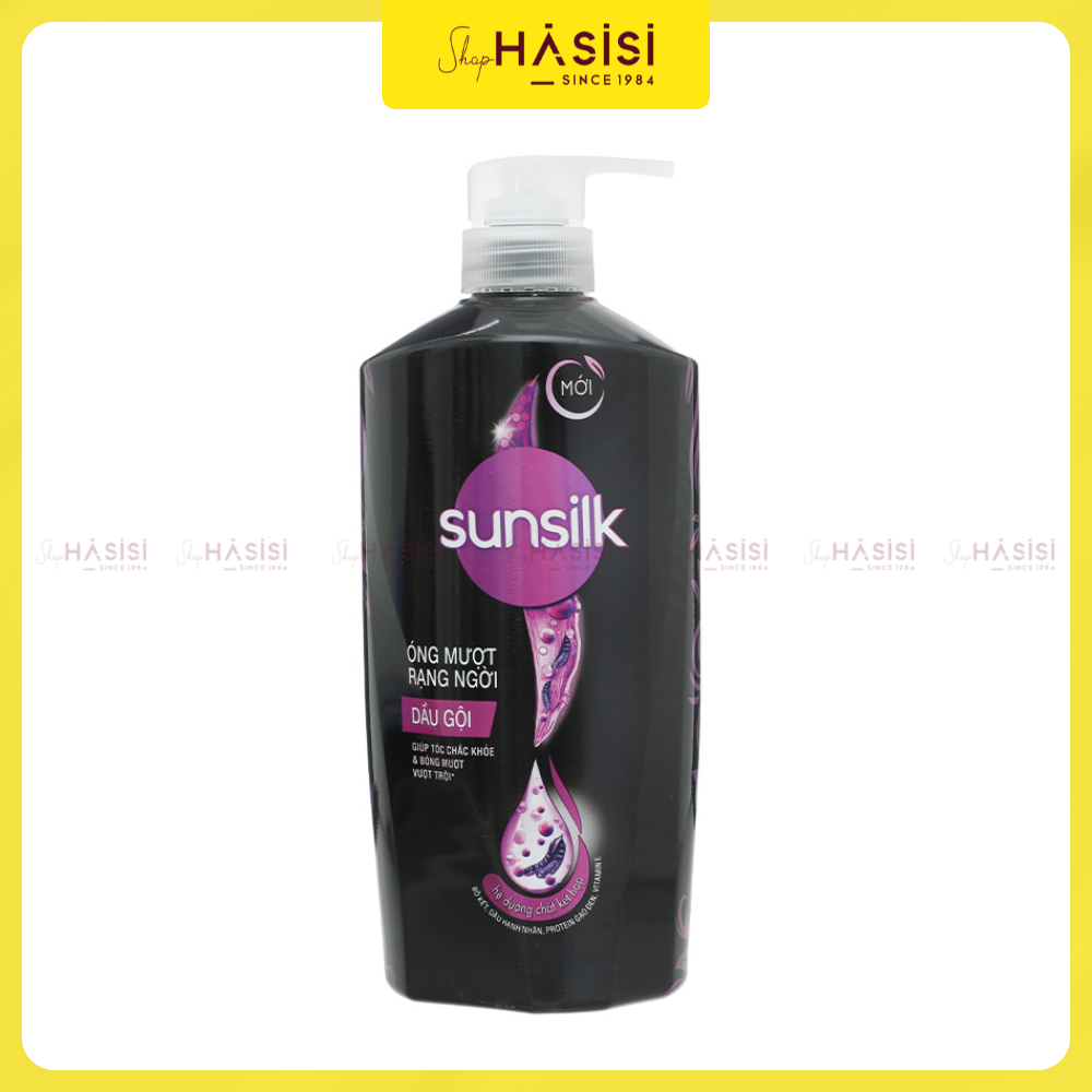 DẦU GỘI SUNSILK ÓNG MƯỢT RẠNG NGỜI