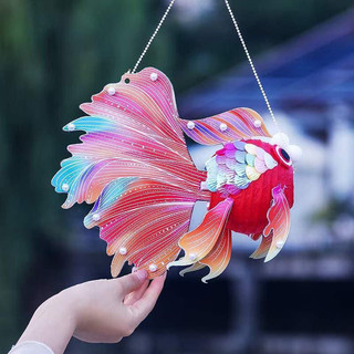 Lồng đèn phát sáng - đèn lồng cá chép toả sáng trang trí , trung thu , dạ tiệc