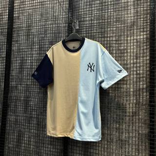 Áo Thun Chính Hãng New Era Nâu Xanh Shop Xám Store