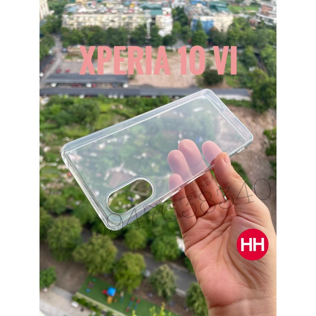 Ốp lưng dẻo GOR Sony Xperia 10 VI (Mark 6) trong suốt, bảo vệ Camera