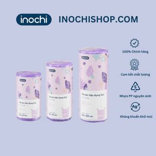 Túi rác tự hủy INOCHI có quai hương chanh và hương lavender 10L, 25L, 50L