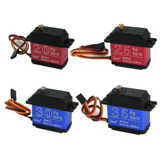 Servo 20kg/25kg/35kg bánh răng full kim loại, dùng cho xe rc 1/10
