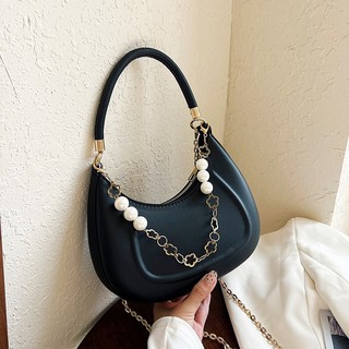 Túi xách nữ mini đeo chéo cho các nàng dạo phố Nexo Shop hoạ tiết sang chảnh kèm ngọc thời trang