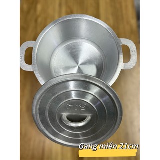 Nồi gang miên đúc số 2 : đường kính 21cm