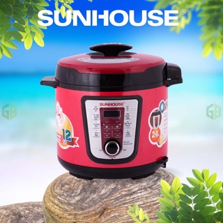 Nồi áp suất điện đa năng 6L SUNHOUSE SHD1767 - Bảo hành chính hãng 12 tháng