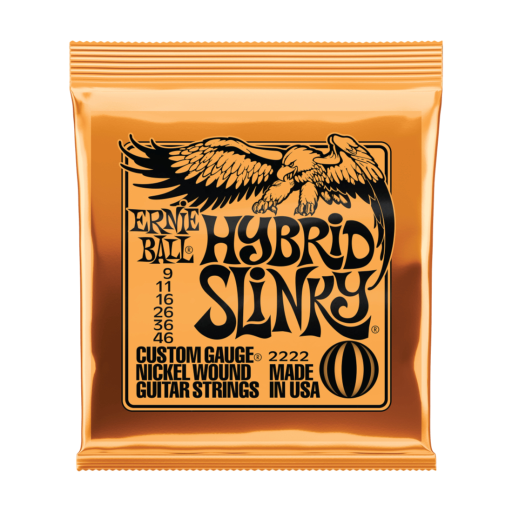 Bộ dây đàn Guitar điện, Electric Guitar - Ernie Ball 2222 - Hybrid Slinky Nickel Wound Electric Guit