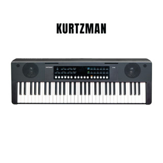 Đàn Organ điện tử, Portable Keyboard - Kzm Kurtzman K160 - Black, Bluetooth MIDI & Audio, Led version