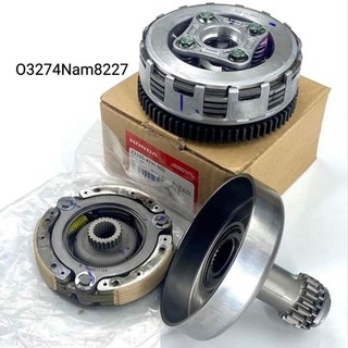 Bộ nhông nồi côn ly hợp xe DREAM, WAVE, FUTURE 1.... zin