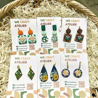 [We Craft] Khuyên tai đất sét Polymer (Nhắn tin chọn mẫu)