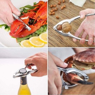 Dụng Cụ Nhà Bếp Kìm Hải Sản Càng Cua, Kẹp Càng Ghẹ, Kẹp Hạt Quả Khô Inox Cao Cấp Mta-Mart