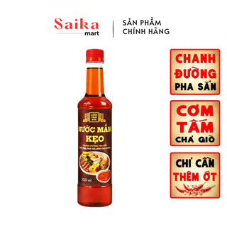 Nước mắm kẹo Làng Chài Xưa 525ml/chai chanh đường pha sẵn, dùng với cơm tấm, chả giò, bún thịt nướng